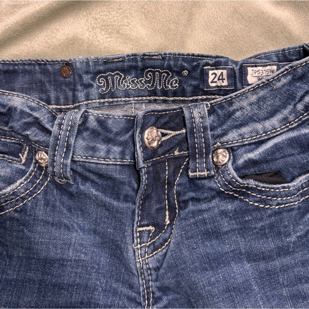 Miss Me Women's Dark Blue Boot Cut Jeans